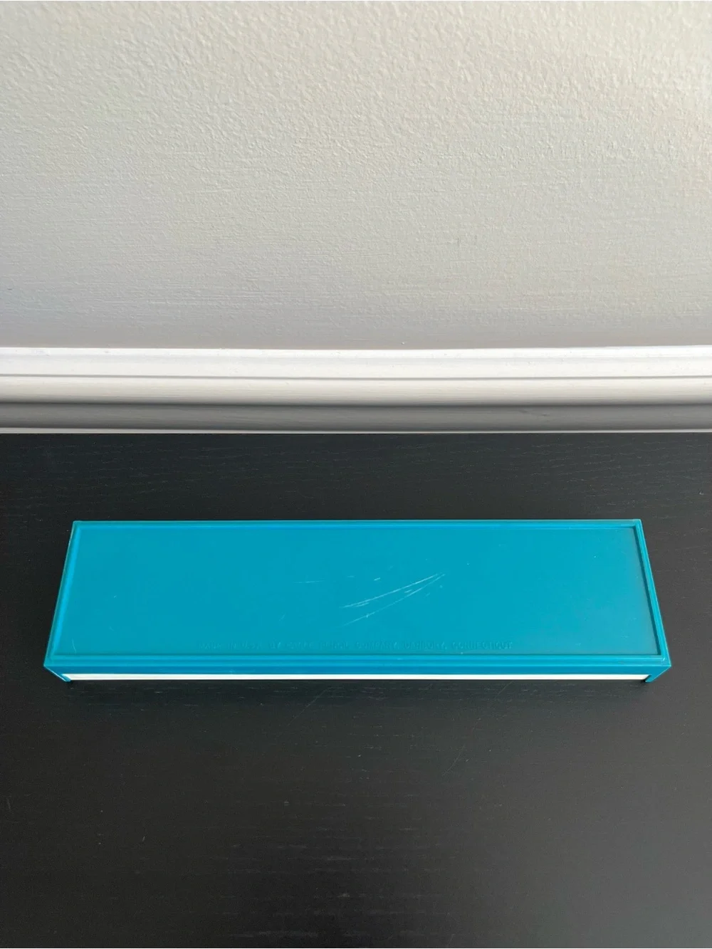 Vintage Eagle Turquoise Drawing Pencil Box 3H Chemi-Sealed